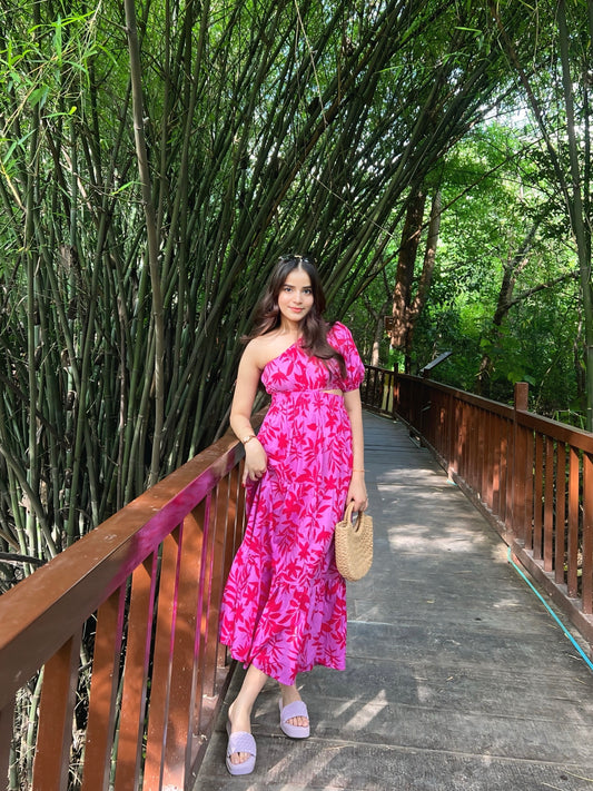 Blush Sunset Stunner Dress