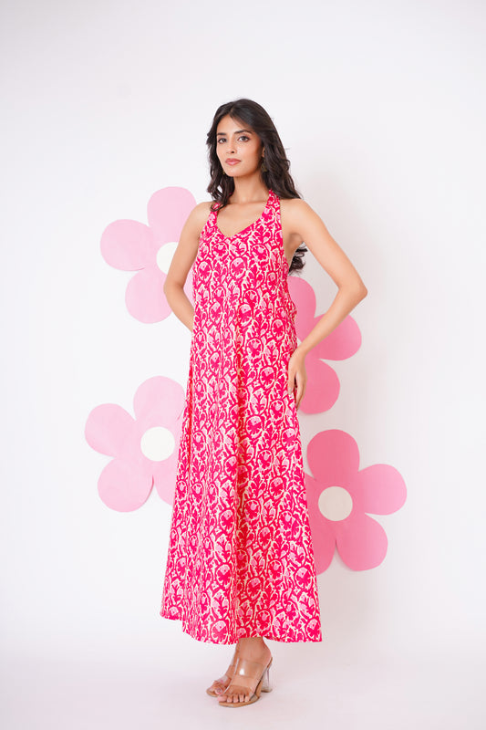Flamingo Bloom Dress
