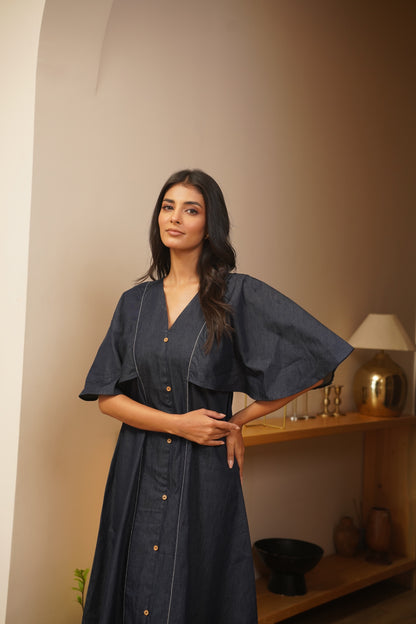 Denim Drama Dress