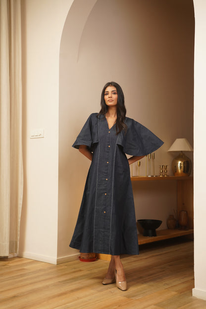 Denim Drama Dress