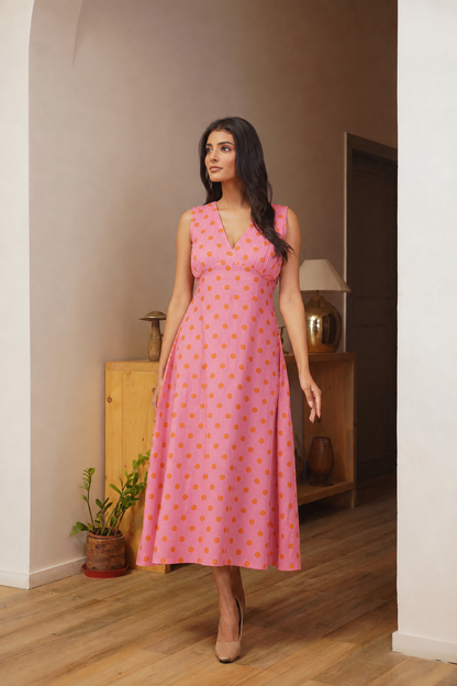 Pink Mimosa Dress