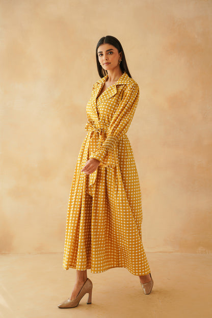 Honey Checks Dress