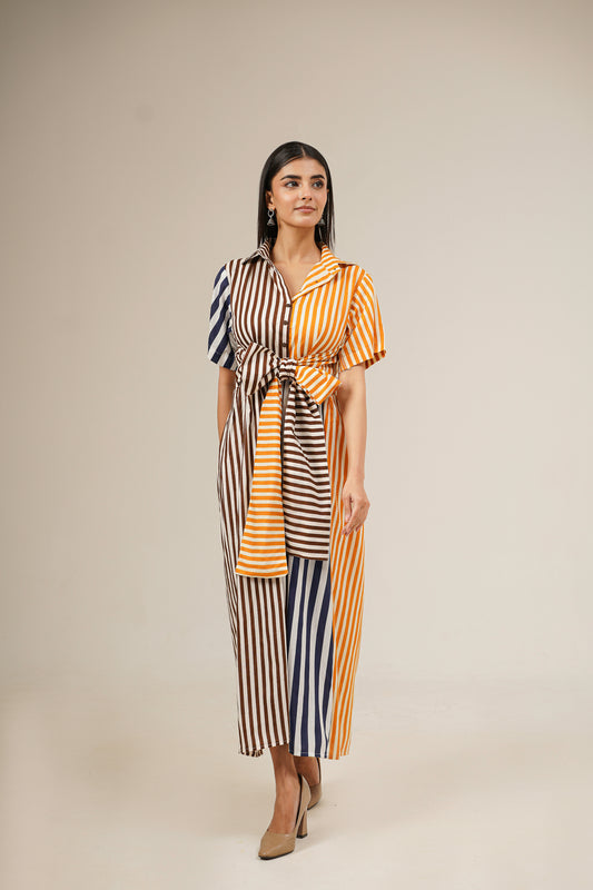 Tri-Stripe Dress
