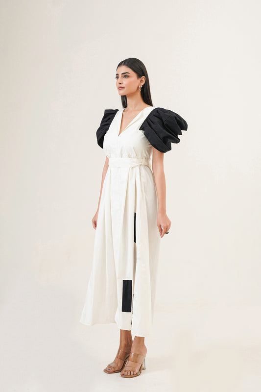 Ink And Ivory Dress