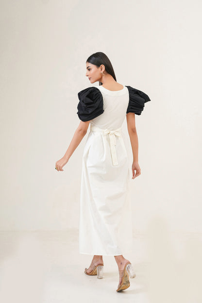 Ink And Ivory Dress