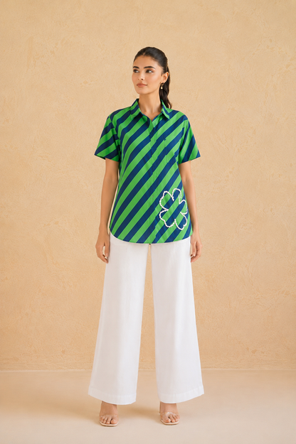 Bluebell Stripe Shirt