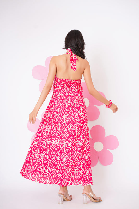 Flamingo Bloom Dress
