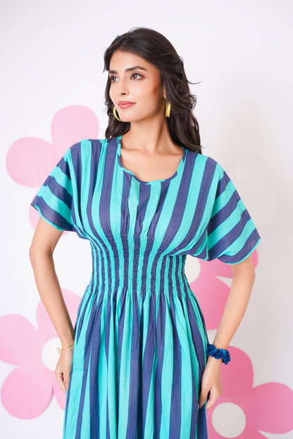 Blue Rush Dress
