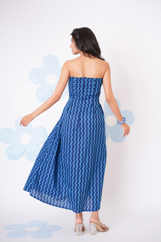 Blue Wave Dress
