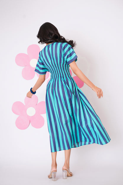 Blue Rush Dress