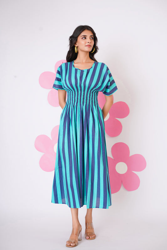 Blue Rush Dress