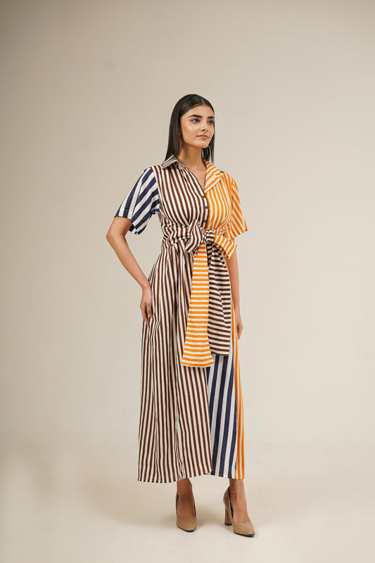 Tri-Stripe Dress