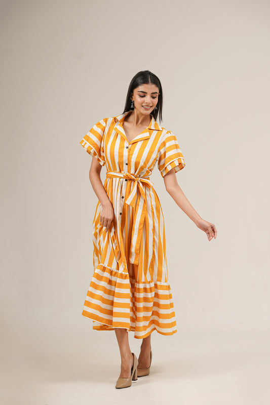 Saffron Breeze Dress