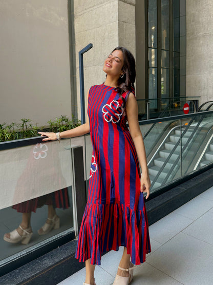 Berry Picnic Dress