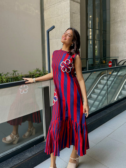 Berry Picnic Dress