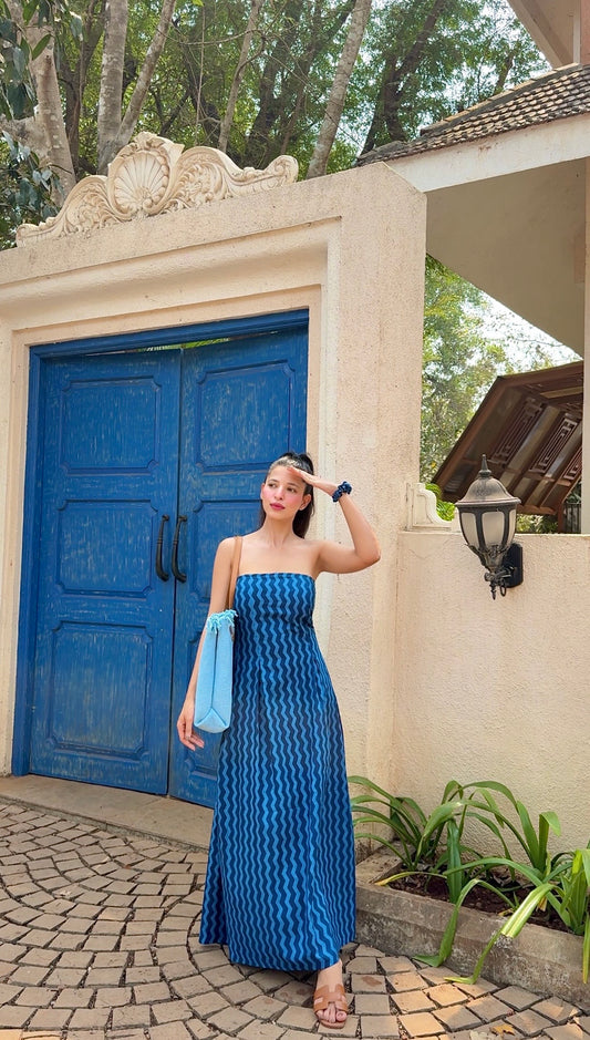 Blue Wave Dress