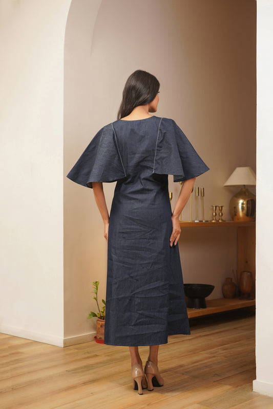 Denim Drama Dress