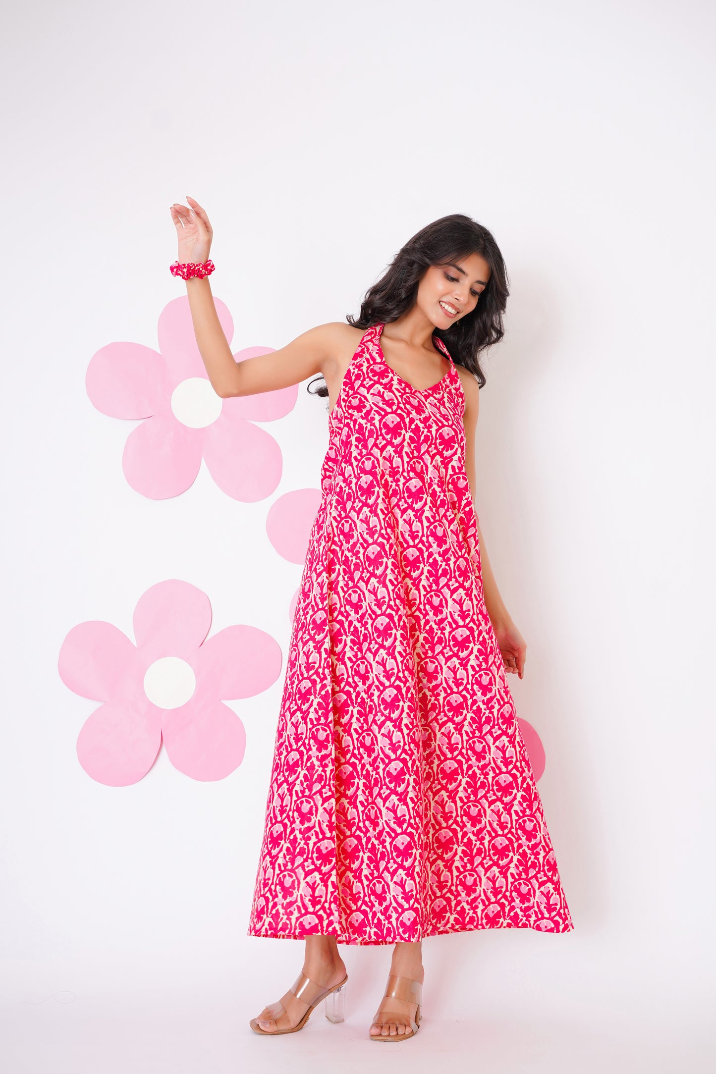 Flamingo Bloom Dress