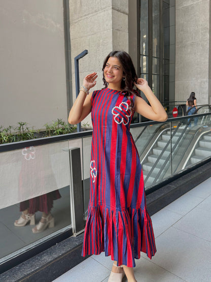 Berry Picnic Dress