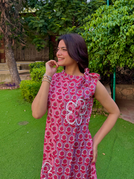Pink Posy Dress