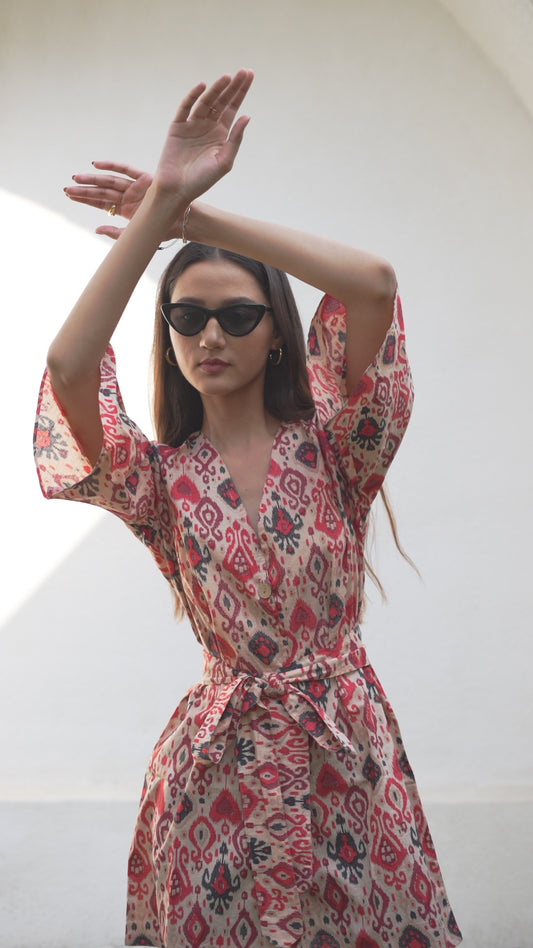 Belted Beauty Mini Dress